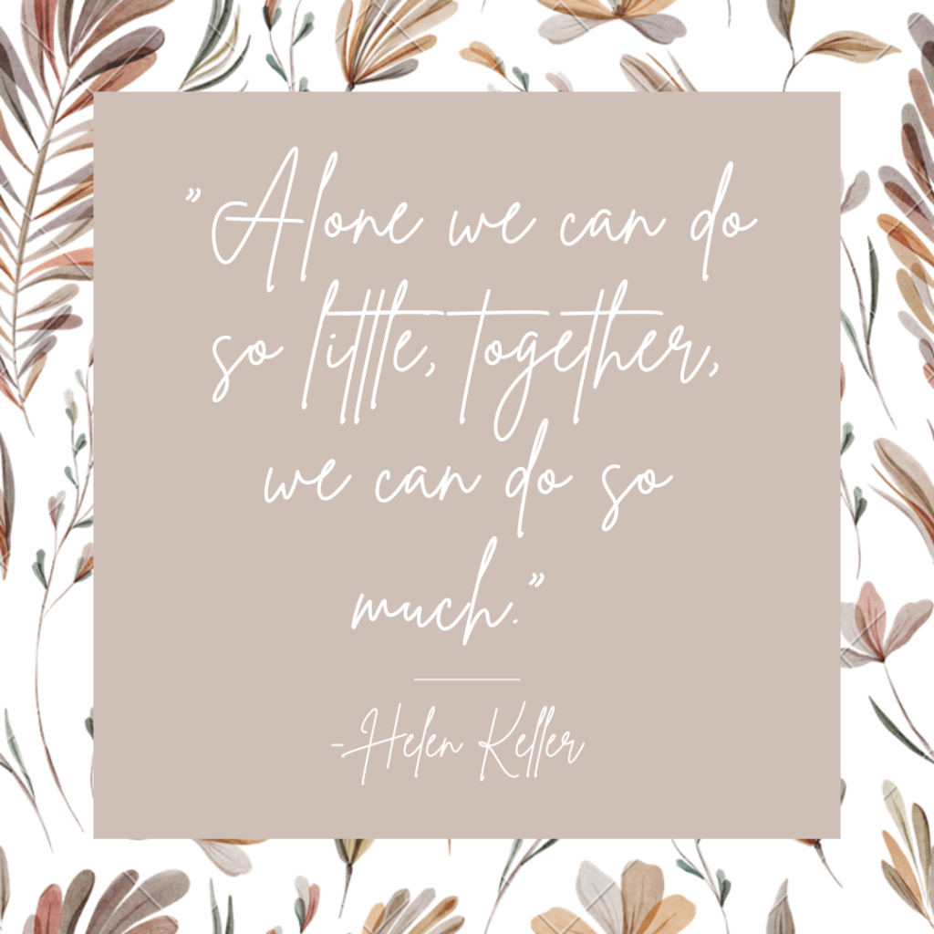 Alone we can do so little (3) Alone we can do so little (3)