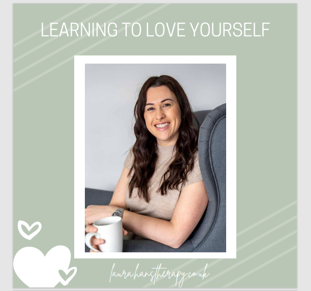 Learning to love yourself guide front cover